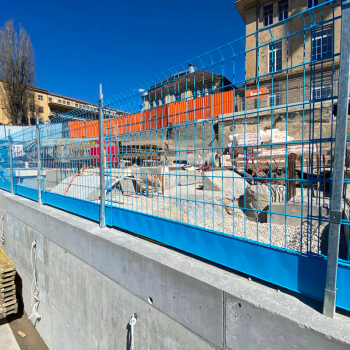 Barrière de chantier standard