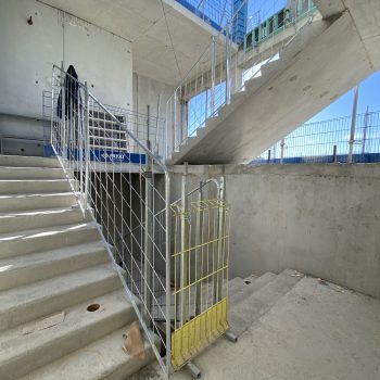 barriere escalier chantier
